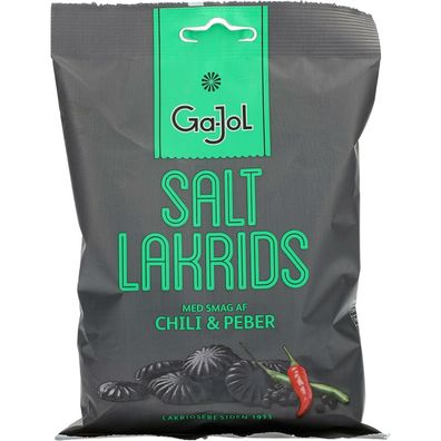 Ga-Jol Lakrids Chili & Peber 140g