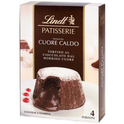 Lindt Kuchenmischung Lava Cake Patisserie Cuore Caldo 240g