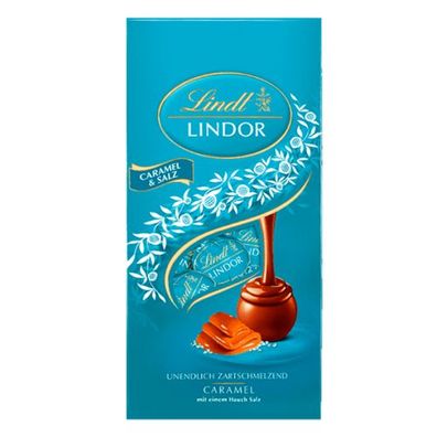 Lindt Lindor Kugeln Caramel & Salz, 137g