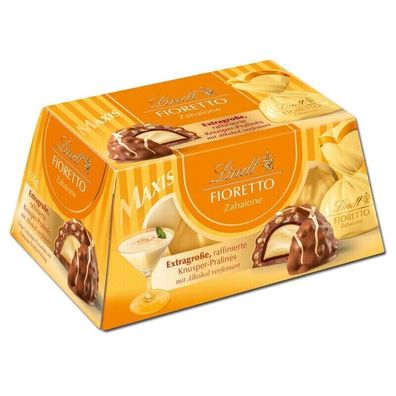 Lindt Fioretto Zabaione, Pralinen, 138g Packung