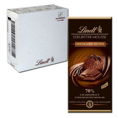 Lindt Edelbitter Mousse Chocoladen-Trüffel 150g 13 Tafeln