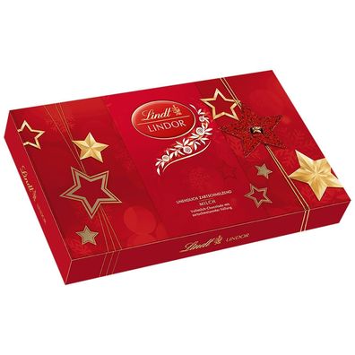 Lindt Lindor Kugeln Vollmilch Präsent 200g - Zarte Vollmilchpralinen