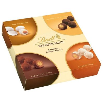 Lindt Knusper-Minis Pralinen-Kugeln 200g