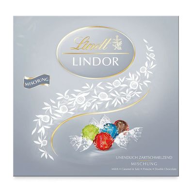 LINDOR Präsent, Mischung Silber, 187g