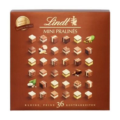 Lindt Mini Pralinés Schicht-Nougat, 165g, 1er Pack