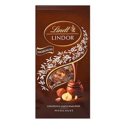 Lindt Lindor Kugeln Haselnuss, 137g Beutel