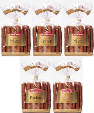 5x Kinkartz 200gr Aachener Kräuterprinten cookies Printen Gingerbread 1000g