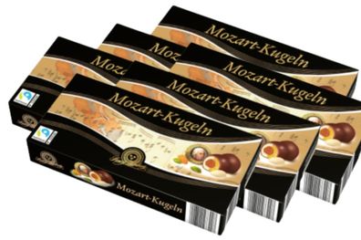 Henry Lambertz Mozartkugeln Mozart Kugeln Zartbitter Schokoladen Pralin 6x 200g