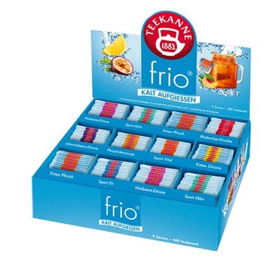 Teekanne frio Collection Box, 180 Teebeutel