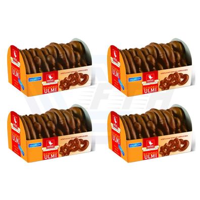 Weiss Schoko Ulmi weiche Lebkuchen mit Vollmilchschokolade 4x 150g