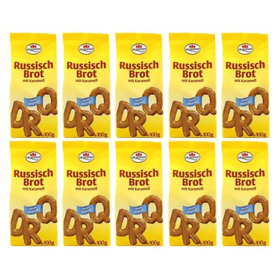 10er Pack Dr. Quendt Dresdner Russisch Brot (10 x 90 g)