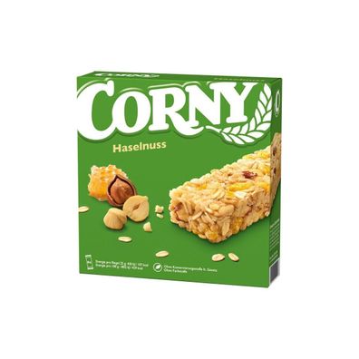 Corny Haselnuss Müsliriegel mit Haselnüssen und Bienenhonig 150g