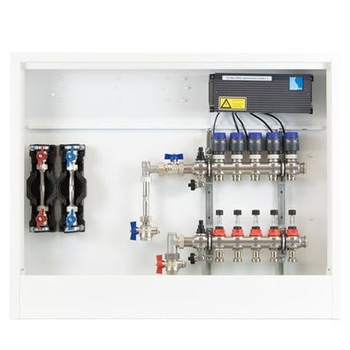strawa Comfort Anschlussstation FBH-63-V-W2-WMZ-CA-E 2 Hkr