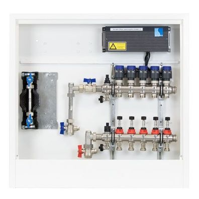 strawa Comfort Anschlussstation FBH-63-V-W1-WMZ-CA-E 8 Hkr