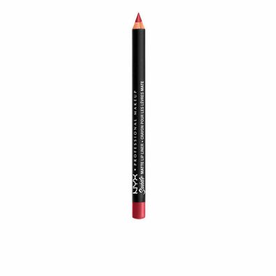 NYX Professional Makeup SUEDE matte lip liner #cherry skies