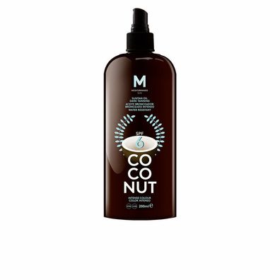 Coconut suntan oil dark tanning SPF6 200ml