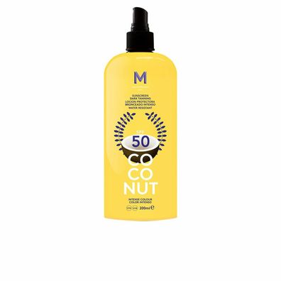 Coconut sunscreen dark tanning SPF50 200ml