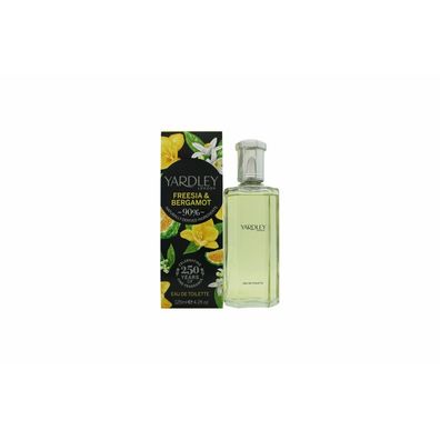 Yardley Freesia & Bergamot Eau de Toilette 125ml Spray