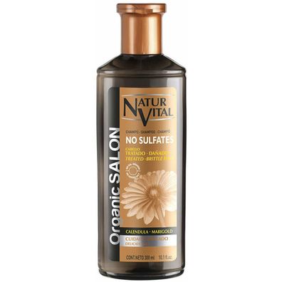 Naturvital Organic Salon Champú Sin Sulfatos Cuidado Delicado 300ml