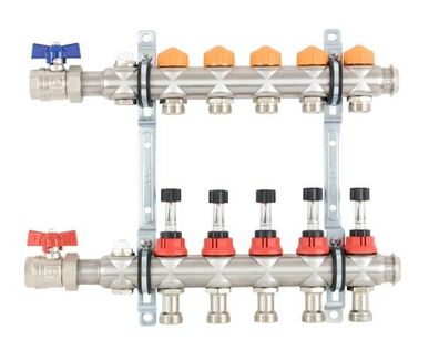 strawa FB-Anschlussverteiler e-class 86 ohne SFE, mit 3/4''''KH 2 Hkr