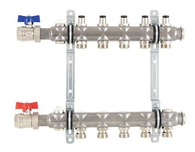 strawa HK-Anschlussverteiler e-class 56 ohne SFE mit 3/4''''KH 13 Hkr