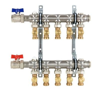 strawa HK-Anschlussverteiler e-class 45 ohne SFE mit 3/4''''KH 10 Hkr