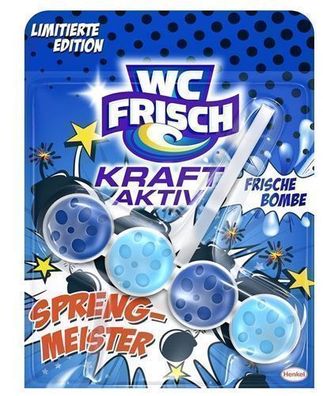 WC Frisch Kraft-Aktiv Toilettenpflege - Reinigungsschaum, Anti-Kalk, Schmutzschutz