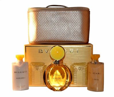 Bvlgari Goldea Set 90ml EdP + 75ml Body Lotion + 75ml Shower Gel für Damen