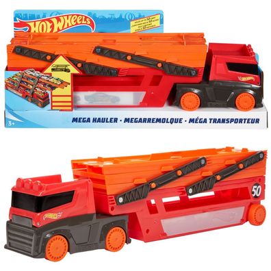 Mega Hauler Truck | Hot Wheels City | GHR48 | mit ausklappbaren Etagen