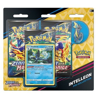 Intelleon | 3 Booster-Packs | Pokemon Karten deutsch Zenit der Könige