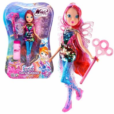 Bloom | Sirenix Fairy Bubbles Puppe | Winx Club | Fee 28 cm