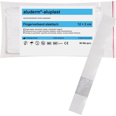 aluderm Fingerverband 1009164 12x2cm 50 St./Pack