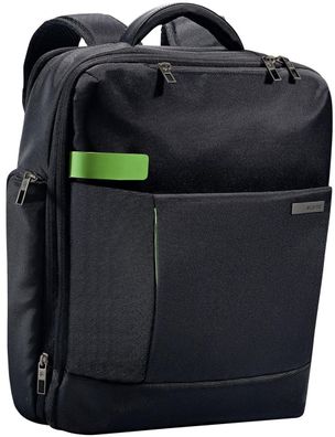 Leitz 60170095 Complete 15.6" Rucksack Smart Traveller - Polyester, schwarz