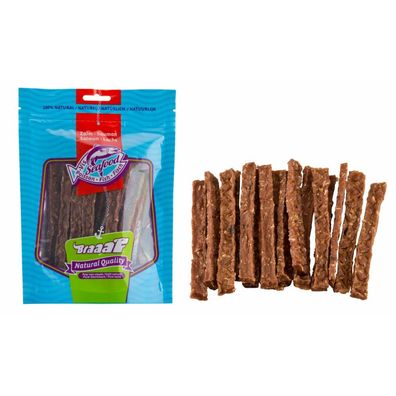 Braaaf Salmon Fish Strips 12 cm