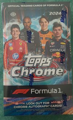 2024 Topps Chrome Formula 1 Racing (Formel 1) F1 Hobby Box