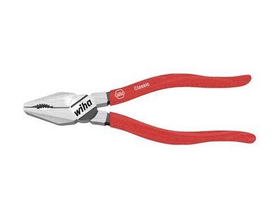 Wiha Kombizange Classic mit DynamicJoint® und OptiGrip mit extra langer Schneide
