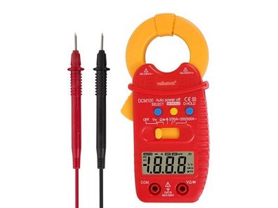 Digitale MINI-STROMZANGE - CAT III - 600 V - AC - MIT DATA-HOLD-FUNKTION