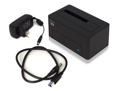 EWENT - USB-3.1-Gen1- (USB-3.0-) Dockingstation FÜR 2.5"- und 3.5"-SATA-FESTPLATTE