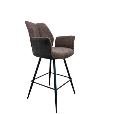 Design Barhocker Stella 2AS Gestell schwarz matt drehbar