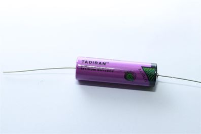 Tadiran - SL-760/P - AA Mignon - 3,6 Volt 2200mAh Li-SOCl2 - Axialdraht