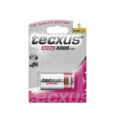 tecxus - C 1,2 V - 3000 mAh Ni-HM - 1er Blister