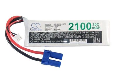 Ersatzakku - CS-LP2102C30R4 - RC CS-LP2102C30R4 - 7,4 Volt 2100mAh Li-Polymer