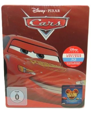 Cars - Limitierte Auflage - Walt Disney - Pixar - Steelbook - Blu-ray - OVP