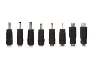 Universal-stecker-set - FÜR DC-STECKER 2.1 x 5.5 mm - 8-tlg