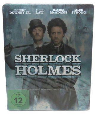 Sherlock Holmes - Robert Downey Jr. - Steelbook - Blu-ray - Originalverpackung