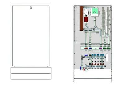 strawa Frischwasser-Wohnungsstation Friwara W22-4L-18-UP 5 Hkr