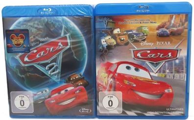 Cars & Cars 2 - Walt Disney Pixar - Blu-ray - OVP