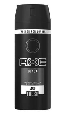 Axe Schwarz Deodorant, 150 ml - Maskuliner Duft