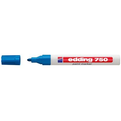 Edding 750CR-010 750 Glanzlack-Marker creative - 2 - 4 mm, hellblau