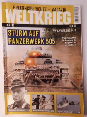 Zeitschrift Weltkrieg Erlebnisberichte Magazin Nr.85